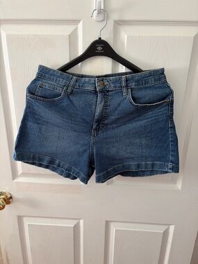 Lee Women's Dark Blue Denim Shorts